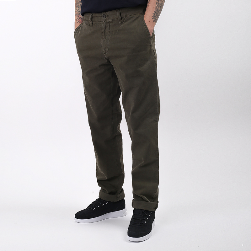 Мужские брюки Carhartt WIP Johnson Pant (I026021-cypress)  - цена, описание, фото 2